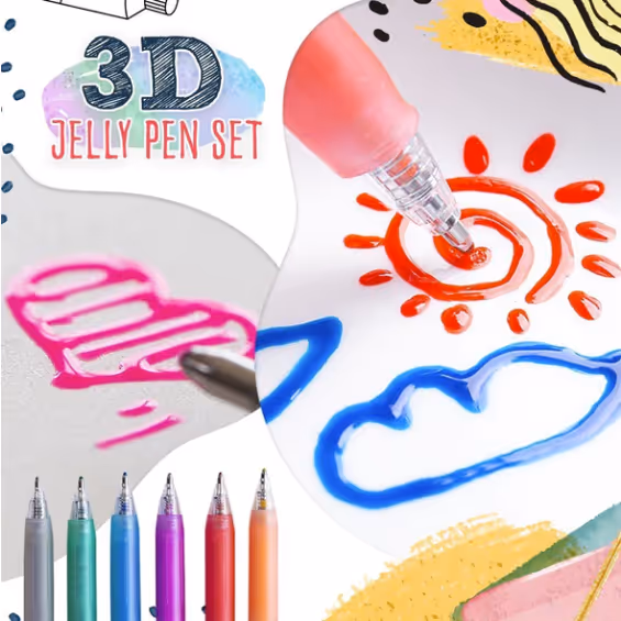 3D Jelly Pen Set
